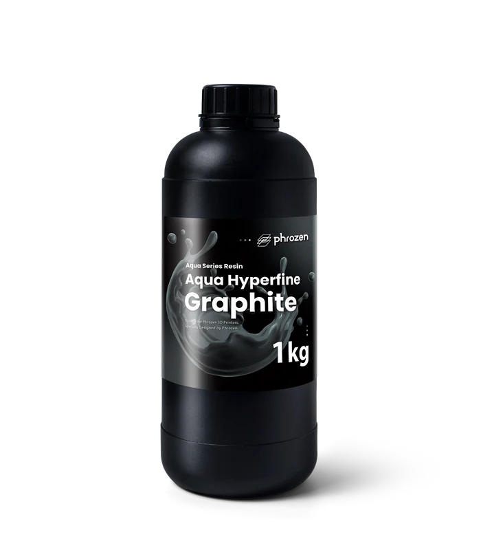 Resina para impresora 3D Phrozen Aqua Hyperfine Grafito