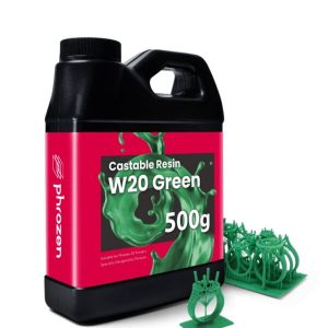 Resina para impresora 3D Phrozen Castable W20 Green 500 g