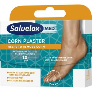 Corn Plaster Apósitos para Callos, 10 ud.- Salvelox Med