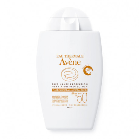 Avène Solar Fluido Mineral SPF50+ 40ml - Imagen 2