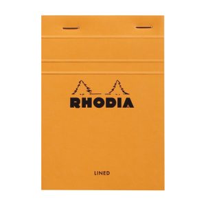 RECAMBIO PORTANOTAS O BLOC RHODIA ORANGE GRAP 80H 80G DE 80h 80gr 10.5*14.8cm