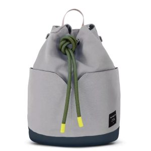 SACO DUMPLING -COLOR AZUL PIEDRA-