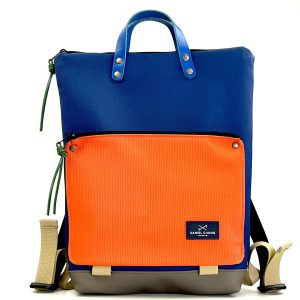 MOCHILA BOOK HOLDER IMPERMEABLE DANIEL CHONG BOLSILLO NARANJA DZ