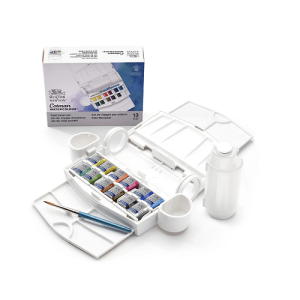 Winsor&Newton caja de campo de acuarelas Cotman