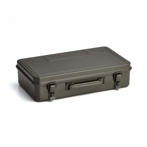 Caja TOYO de acero T-360 verde militar