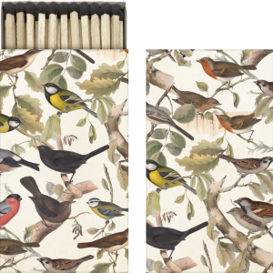Caja de cerillas 6*11cm – Pajaros