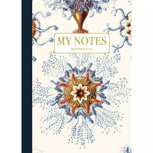 Cuaderno de notas Haeckel azul y roja
