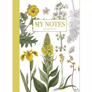 Cuaderno de notas Flores amarillas