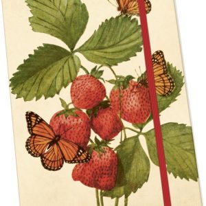Notebooks A5 – Fresas y mariposas –