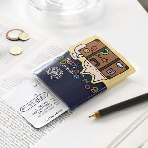 Funda para pasaporte Doodle Equipaje