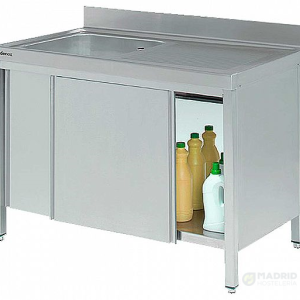 Edenox Fregadero Gama 500 Puertas Correderas Fondo 50 cm