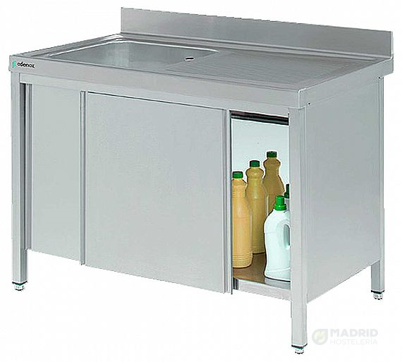 Edenox Fregadero Gama 500 Puertas Correderas Fondo 50 cm - Imagen 2