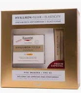 EUCERIN COFRE HYALURON-FILLER + ELASTICITY CREMA DÍA + CONTORNO DE OJOS - Imagen 2