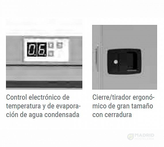 Eratos Carro Frío CFS 10 o 18 Bandejas GN 1/1 o GN 2/1 - Imagen 3
