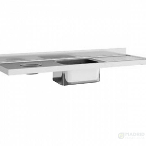 Eratos Fregadero Gama 600 Desbarazado sin Bastidor Fondo 60 cm