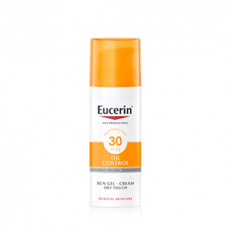 Eucerin Gel-Crema Solar Oil Control Dry Touch FPS 30 50ml - Imagen 2