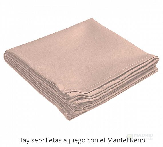Fresmarvi Mantel Reno Satén 100% Poliéster - Imagen 3