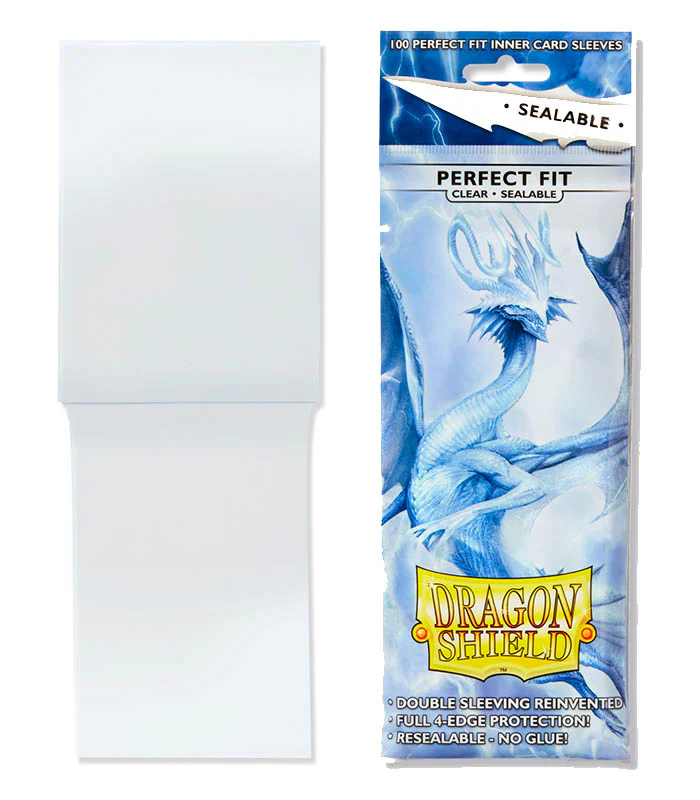 Dragon Shield – Fundas Standard Perfect Fit Sealable (100 Fundas) - Imagen 2