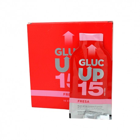Gluc UP 15 Fresa 10 sticks - Imagen 2