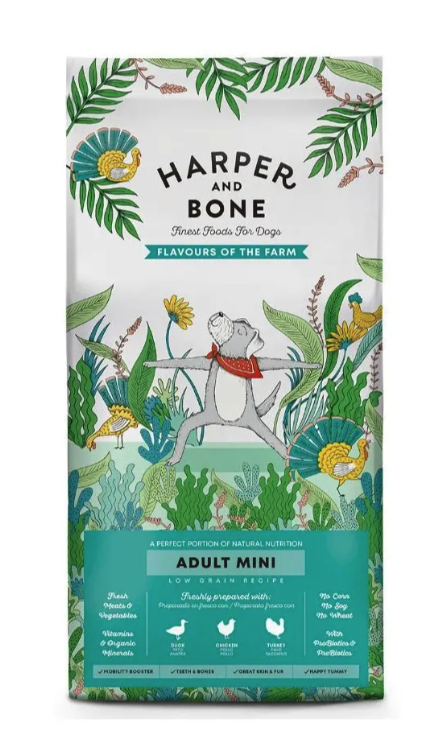 HARPER & BONE Dog Adult Mini Flavours Farm 2 kg. - Imagen 2
