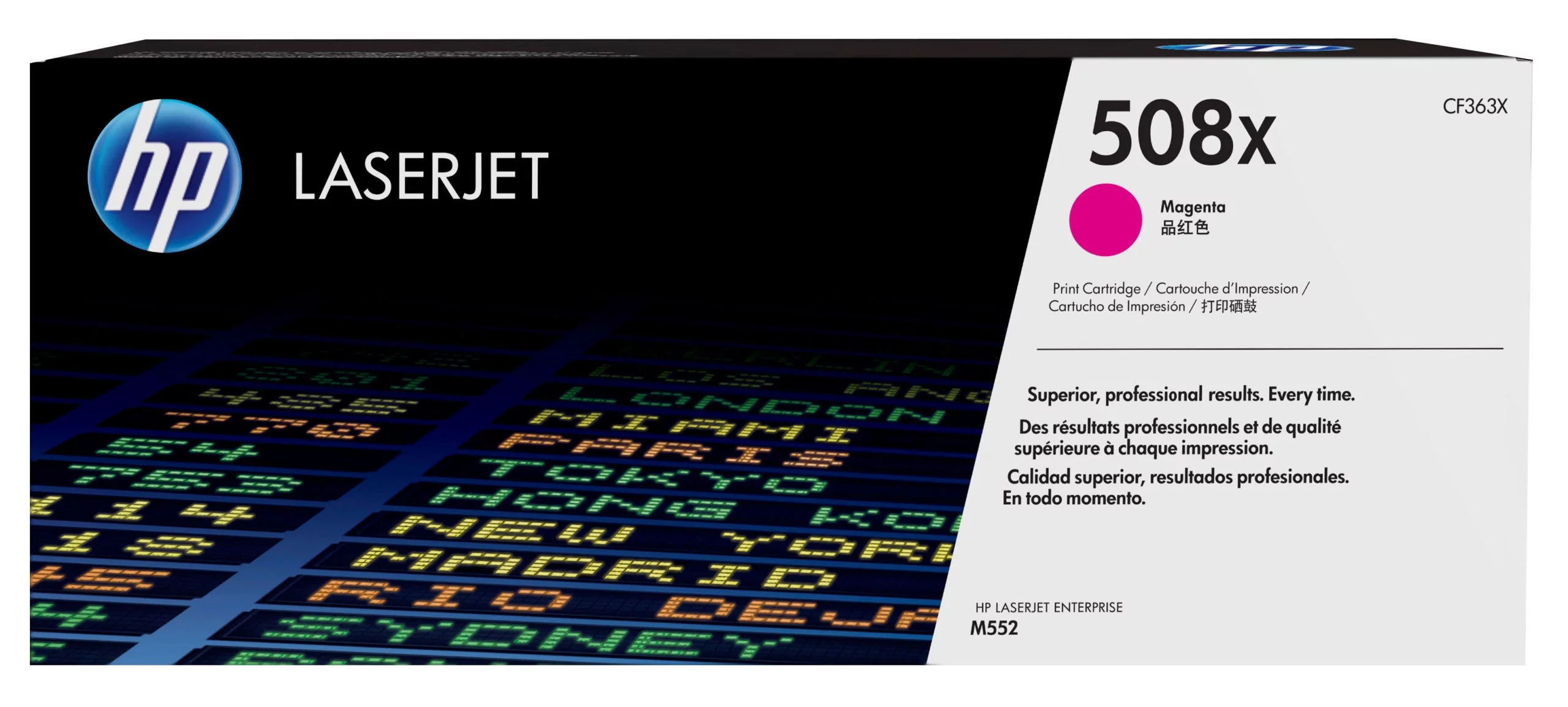 HP COLOR LASERJET ENTERPRISE M552/M553 TONER MAGENTA ALTA CAPACIDAD ORIGINAL (9.500 PÁG)