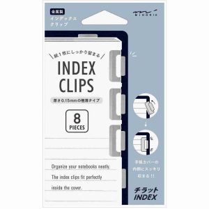 Index Clip Chiratto Silver