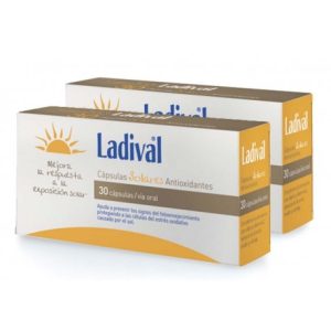 Ladival Duplo Cápsulas Solares Antioxidantes 2×30 Uds