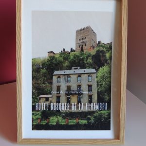 Lámina A4 «Hotel Bosque de la Alhambra»