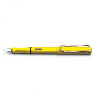 LAMY Pluma safari amarillo 18F