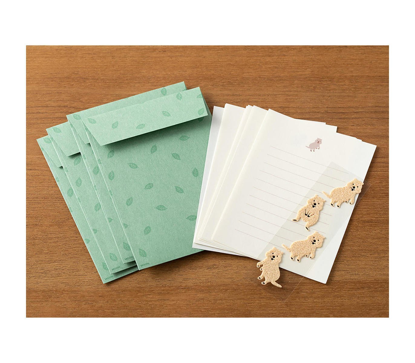 Set de escritura con pegatinas – Letter set with stickers Castores. - Imagen 4