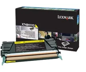 LEXMARK X748 TONER AMARILLO ORIGINAL ALTA CAPACIDAD (10.000 PÁGS)
