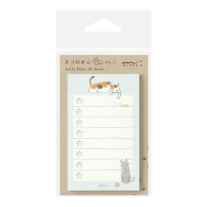 Notas adhesivas lista to-do gatos