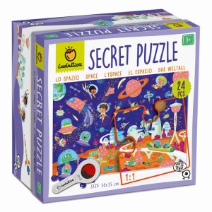 Puzzle secreto del espacio 24 piezas