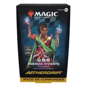 (ESP) Energia Viviente – Commander Aetherdrift – MTG