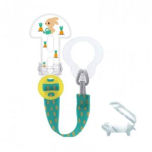 MAM CLIP IT! & COVER BROCHE CHUPETE VERDE + CUBRETETINA 1 UNIDAD