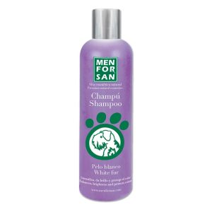 MENFORSAN CHAMPU PELO BLANCO PERROS 1L