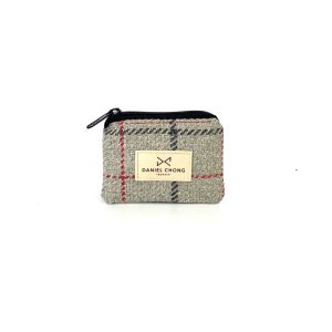 MONEDERO LONETA DANIEL CHONG RAYAS ROJO-GRIS