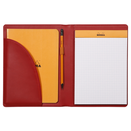 Porta-Bloc de Rhodia Nº16 Color Amapola A5