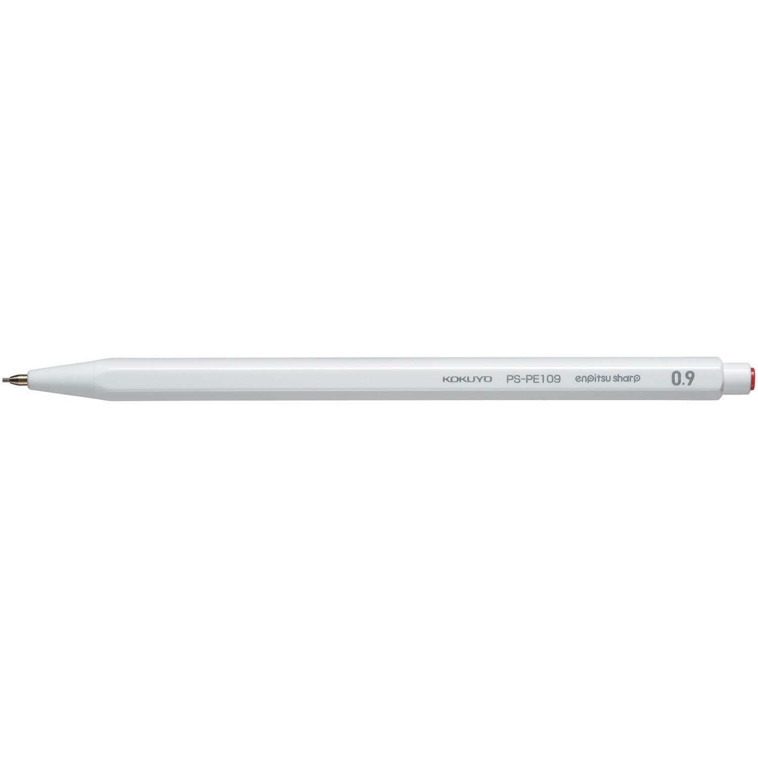 Portaminas Kokuyo 0.9mm Blanco Enpitsu Sharp
