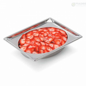 Pujadas Cubeta Inox Super Shapes Ovalo GN 1/2 Medidas 26,5 x 32,5 cm Exposición