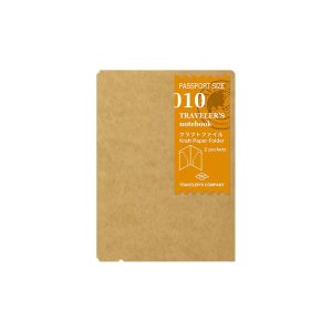 010 Refill Kraft Paper Folder Passport