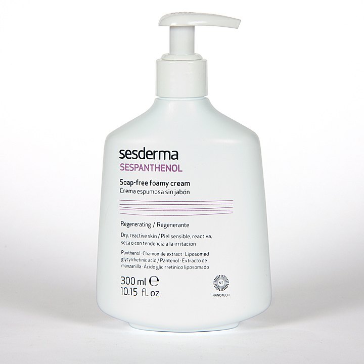 SESPANTHENOL Crema espumosa sin jabón Sesderma - Imagen 2