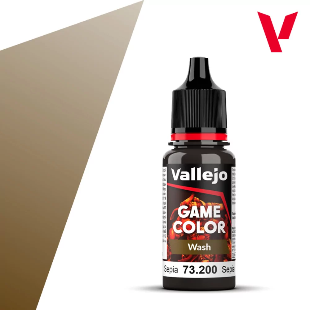 GAME COLOR WASH- VALLEJO-73.200- Sepia - Imagen 2