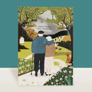 Tarjeta felicitación – Aniversario de bodas –