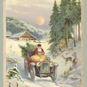 Tarjeta de felicitación Paisaje de Navidad 8,5*11,5cm