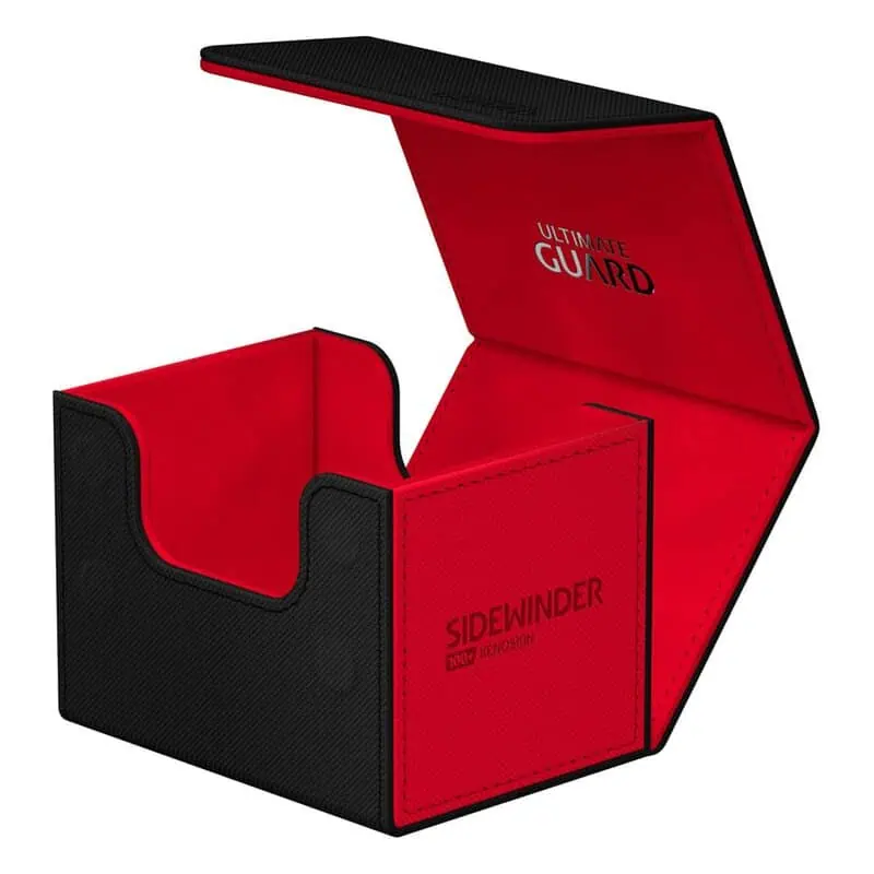 Ultimate Guard Sidewinder 100+ XenoSkin SYNERGY Negro/Rojo - Imagen 3