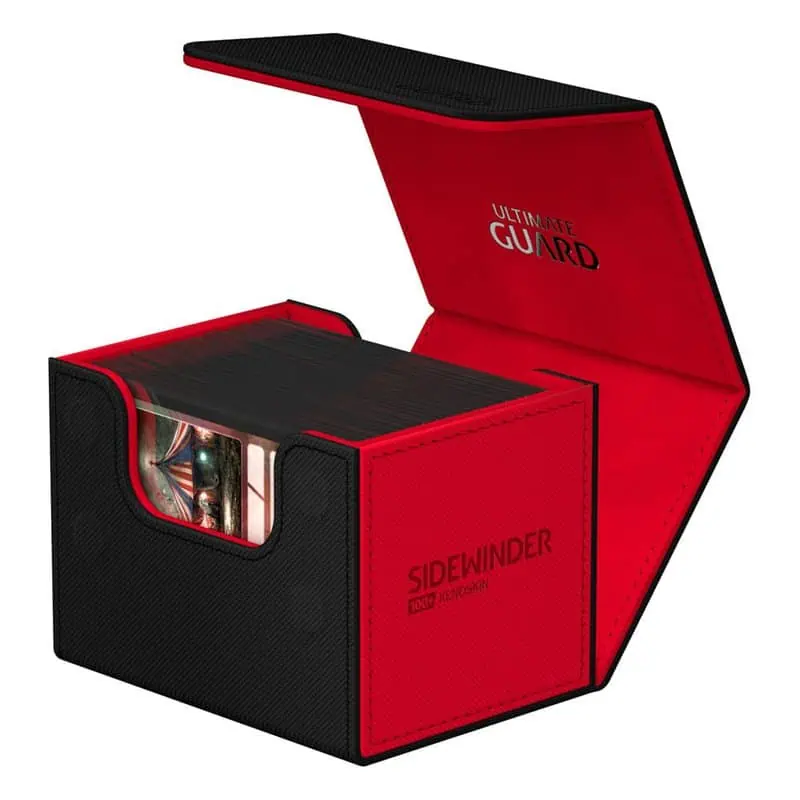 Ultimate Guard Sidewinder 100+ XenoSkin SYNERGY Negro/Rojo - Imagen 5