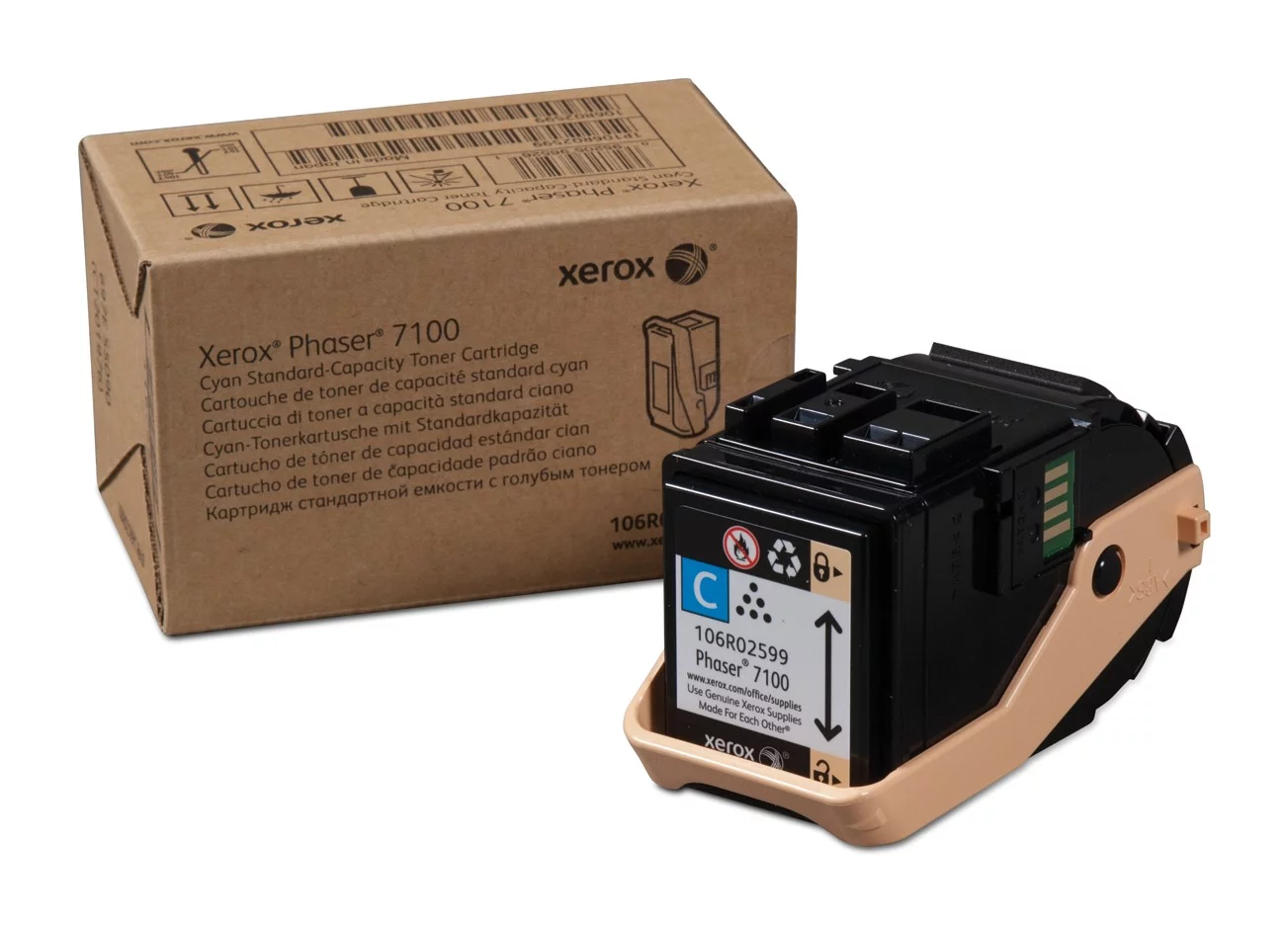 XEROX PHASER 7100DN/7100N TONER CIAN ORIGINAL (4.500 PÁGS)