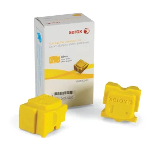 XEROX COLORQUBE 8570/8580 PACK 2 UNDS TINTA SOLIDA AMARILLA ORIGINAL (2 X 2.200 PÁGS)