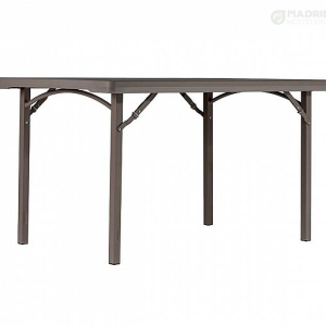 Zown Mesa Plegable Premium XXL Tablero Polietileno Ancho 91,4 a 182,9 cm